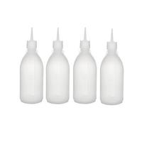 Bora Plastik 1 Litre Fişek Sosluk Sos Şişesi - Bo2131 -4'LÜ SET