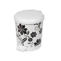 Mono Tone Pedallı Çöp Kovası Desenli No:0 - 3 Lt BO196