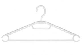 Bora Plastik Yeni Elbise Askısı (6'lı Paket) 