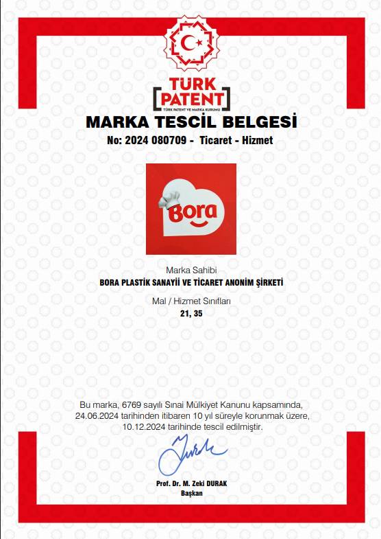 Bora Logo Tescil